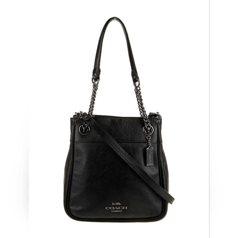 Coach Cammie Black Shoulder And Crossbody Bag